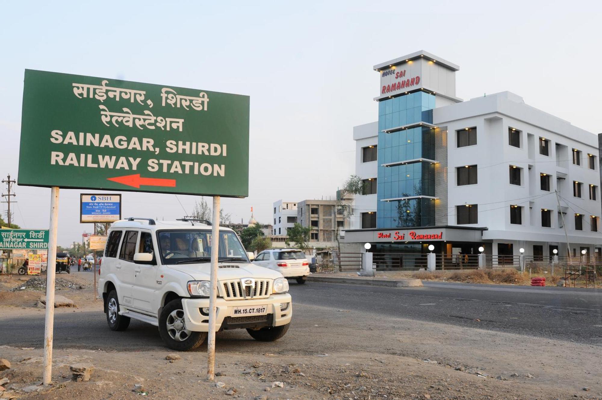 Hotel Sai Ramanand Shirdi Eksteriør bilde